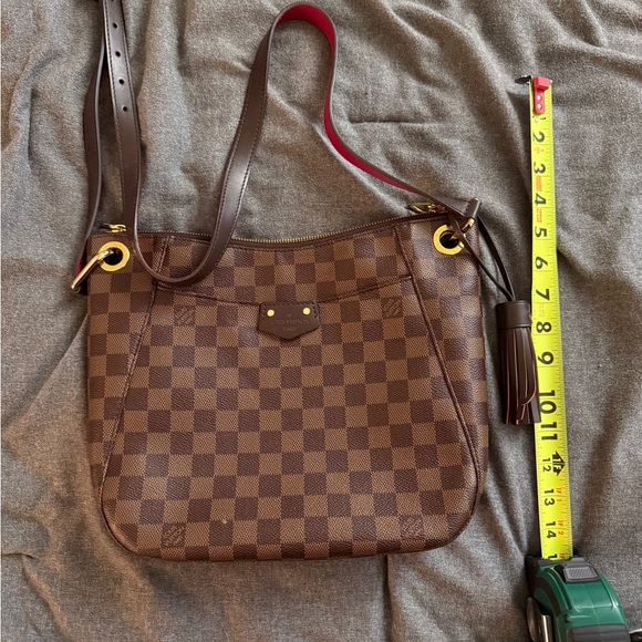 Louis Vuitton Brown Checkered Shoulder Bag - Picture 3 of 7